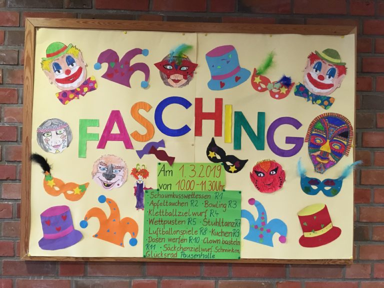 Fasching in der Grundschule